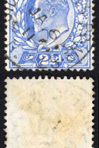 KEVII SG230 2 1/2d Ultramarine DLR CDS Used