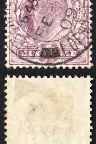 KEVII SG245a 6d Pale dull purple/chalky DLR CDS Used