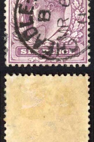 KEVII SG248 6d Dull purple/chalky DLR CDS Used