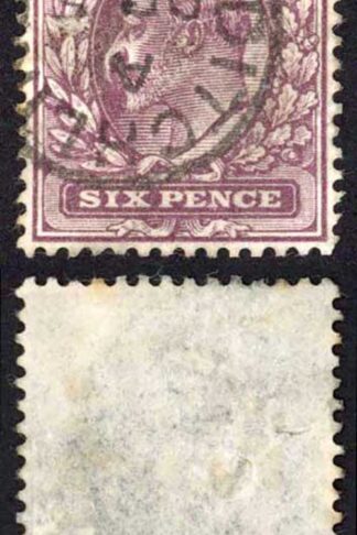 KEVII SG248 6d Dull purple/chalky DLR CDS Used