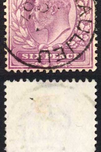 KEVII SG248 6d Dull purple/chalky DLR CDS Used