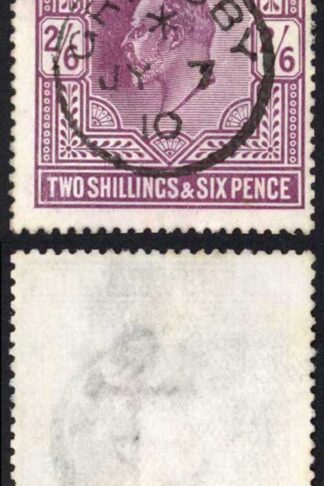 KEVII SG262 2/6d Dull-purple chalky