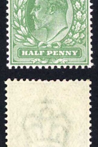 KEVII SG268 1/2d Dull green Harrison Perf 14 U/M