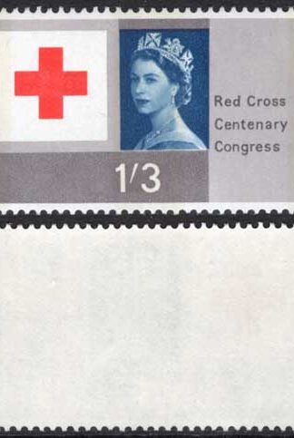 SG642p-4p 1963 Red Cross phos U/M