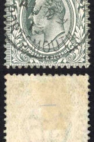 KEVII SG305 7d Slate Grey Somerset House CDS Used