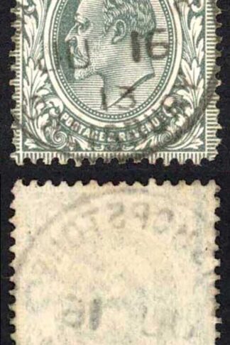 KEVII SG305 7d Slate Grey Somerset House CDS Used