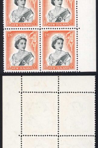 New Zealand SG733b 1/9 Sheet Value Block U/M