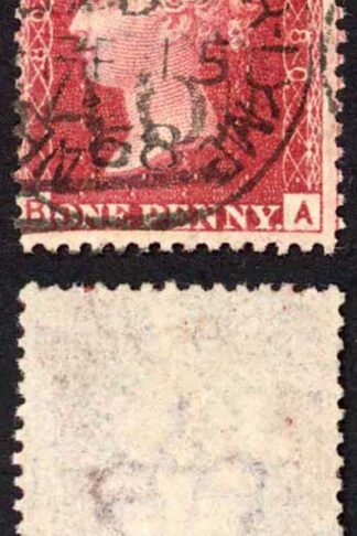 SG44 Penny Plate 80 (BA) NEWCASTLE UNDER LYME CDS