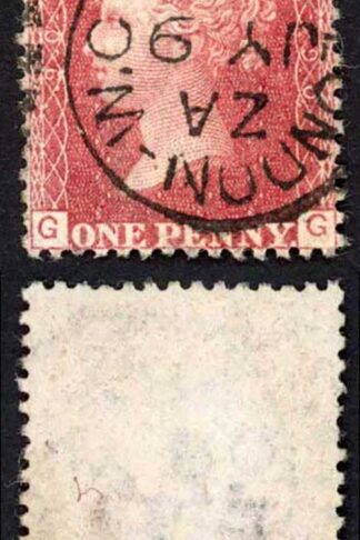 SG44 Penny Plate 90 (GG) LONDON WC CDS