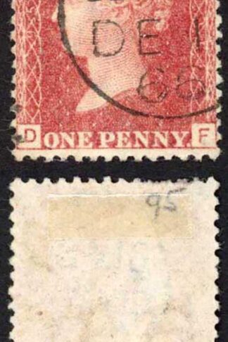SG44 Penny Plate 95 (DF) GLASGOW CDS
