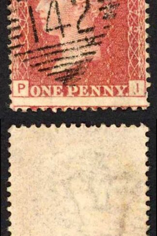 SG44 Penny Plate 79 (PI) CLONMEL 142 Pmk