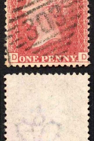 SG44 Penny Plate 101 (DD) LIMERICK 303 Pmk