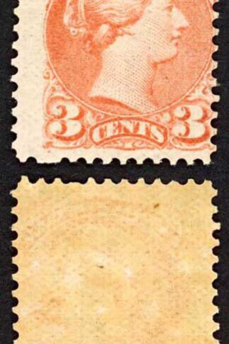 Canada SG82 3c Dull red M/M Cat 100 pounds