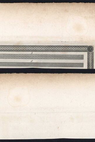 Perkins Fairman and Heath (Perkins Bacon) Patent Hardened Steel Plate Circa 1820