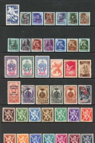 World selection most are U/M (mint never hinged) including better