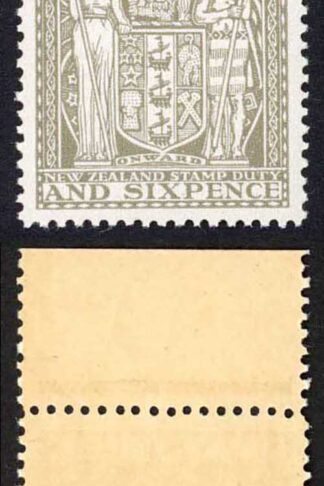 New Zealand SG F198 7/6 Olive-grey U/M Very Fresh Cat 120 pounds