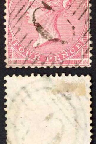 Constantinople SGZ90 4d Rose wmk Garter C postmark Cat 48 pounds