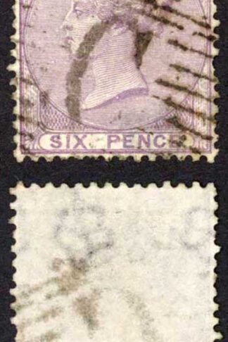 Constantinople SGZ97 6d Lilac C postmark Cat 65 pounds