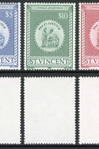 St Vincent Set of three U/M