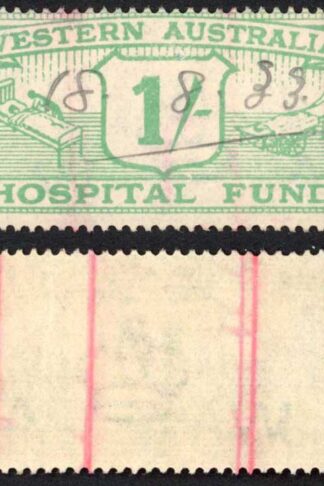 Western Australia 1/- Emerald Hospital Fund BF9