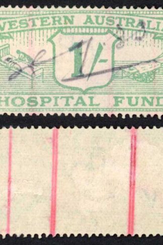 Western Australia 1/- Emerald Hospital Fund BF9