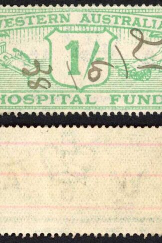 Western Australia 1/- Emerald Hospital Fund BF9