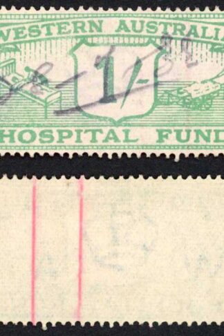 Western Australia 1/- Emerald Hospital Fund BF9