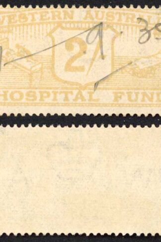 Western Australia 2/- Ochre Hospital Fund BF10