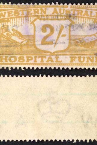 Western Australia 2/- Ochre Hospital Fund BF10