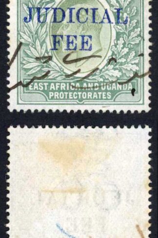 KUT BF31 KEVII 1r opt JUDICIAL FEE Wmk CC
