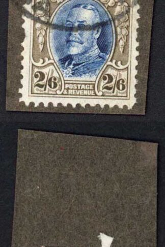 Southern Rhodesia SG27 SG26 5/- and 2/6 Values Perf 12 Used on Piece
