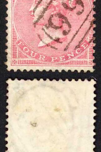 SG66 4d Rose-carmine Fine used (tiny corner crease) Cat 150