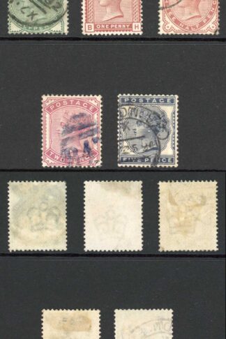 SG164/9 Imperial Crown Set of 5 cat 350 pounds