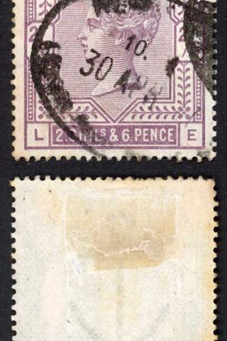 SG178 2/6 Lilac (some tone spots) cat 160 pounds
