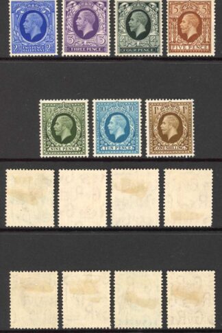 SG439/449 Photogravure Set 11 values M/M (hinge remainders and 1/- gum thin)