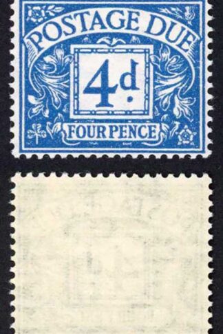SGD38 4d Blue Wmk KGVI U/M Cat 50 pounds