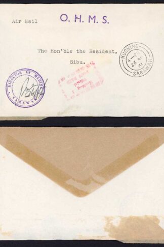 Sarawak 1961 OHMS Front