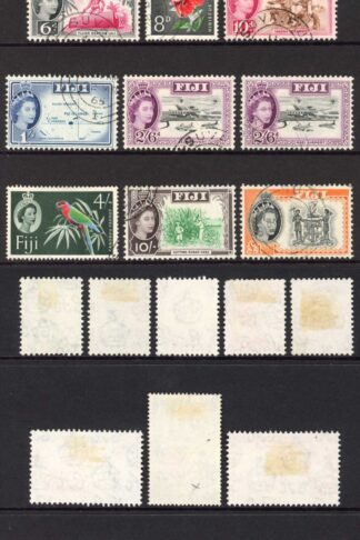 Fiji SG298/310 Set of 13 with extra 2/6 Cat 22 pounds