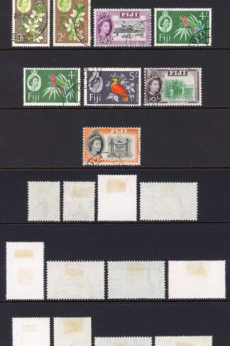 Fiji SG298/310 No SG322 but extra 2/- and 4/- with extra 2/6