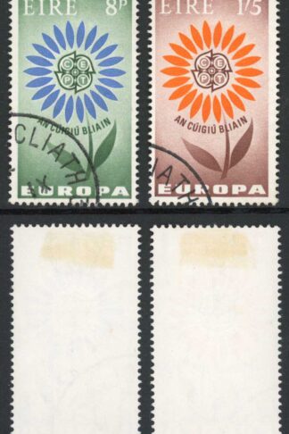 Ireland SG203/4 1964 Europa Set fine used Cat 6 pounds