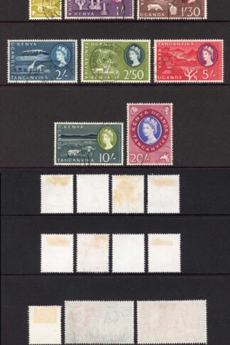 KUT SG183/98 1960 Set of 16 Fine used Cat 42 pounds