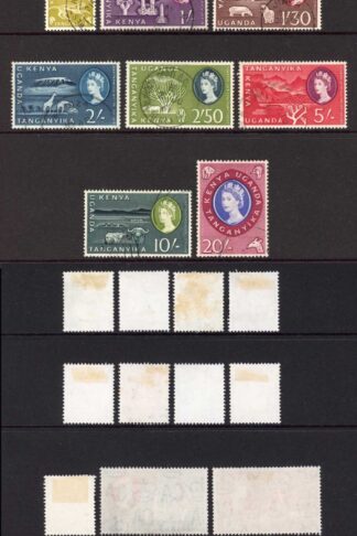 KUT SG183/98 1960 Set of 16 Fine used Cat 42 pounds