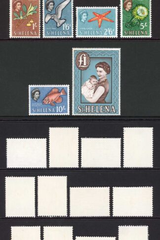 St Helena SG176/89 1961 set of 14 U/M Cat 70 pounds