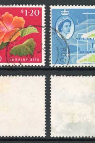Trinidad and Tobago SG296/7 Top two values Fine used Cat 26.50 pounds