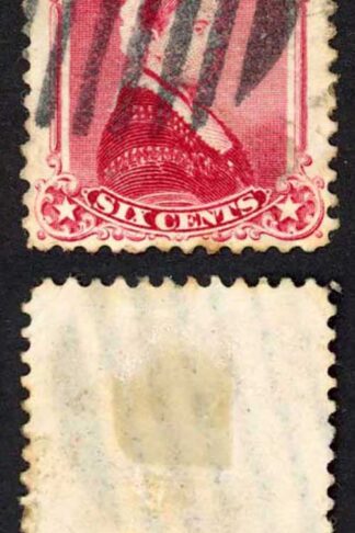 Newfoundland SG60 6c Crimson lake Cat 29 pounds