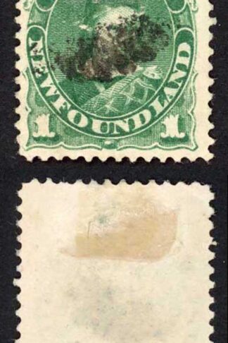 Newfoundland SG50a 1c green Cat 4.75 pounds