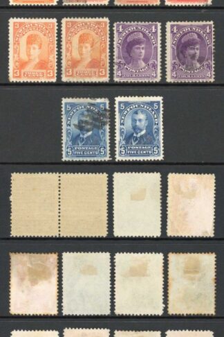 Newfoundland SG179/87 (no 5c) selection of mint and used