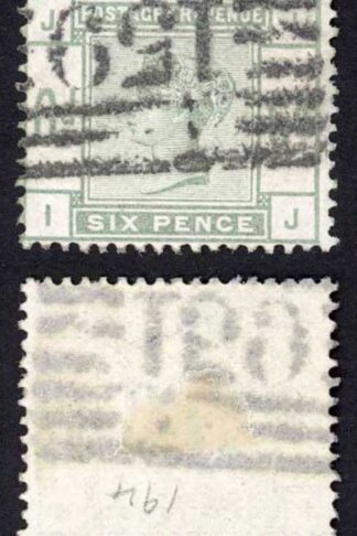 SG194 6d lilac and green Cat 240 pounds