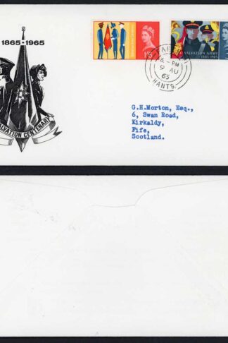 SG665-6 1965 Salvation Army Set on illustrated First Day Cover