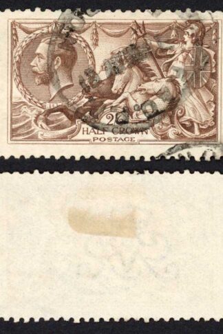 SG415 2/6d Red brown  Bradbury Printing    Cat 75 pounds